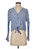 Rails Blue Long Sleeve Blouse Size XS - photo 1