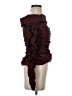 JS Collections Burgundy Long Sleeve Top Size 4 - photo 4
