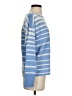 J. McLaughlin 100% Cashmere Stripes Blue Cashmere Pullover Sweater Size S - photo 4
