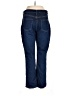Eddie Bauer Solid Blue Jeans Size 12 (petite) - photo 2