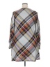 R&K Plaid Gray Casual Dress Size 18 - photo 2