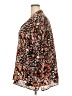 Investments 100% Polyester Animal Print Brown Kimono Size 3X - photo 5