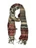 Unbranded 100% Polyester Chevron-herringbone Burgundy Brown Scarf One size - photo 1