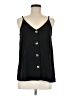 FSL Apparel 100% Polyester Black Sleeveless Blouse Size M - photo 1