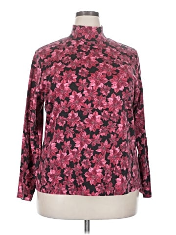 Karen Scott Long Sleeve Blouse (view 1)