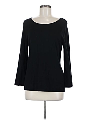 August Silk Pullover Sweater (view 1)