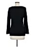 August Silk Black Pullover Sweater Size M - photo 2