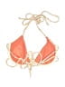 Lolli Swim Floral Yellow Ivory Swimsuit Top Size S - photo 2