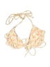 Lolli Swim Floral Yellow Ivory Swimsuit Top Size S - photo 1