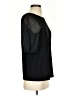 Sanctuary Black 3/4 Sleeve Top Size S - photo 4