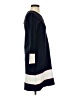 Leota Color Block Blue Casual Dress Size S - photo 4