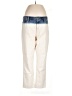 Gap 100% Cotton Color Block Ivory Jeans Size 29 waist - photo 1