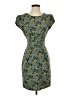 Darling Print Teal Cocktail Dress Size S - photo 1