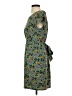 Darling Print Teal Cocktail Dress Size S - photo 5