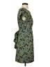 Darling Print Teal Cocktail Dress Size S - photo 4