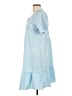 Unbranded 100% Polyester Blue Casual Dress Size L - photo 5