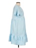 Unbranded 100% Polyester Blue Casual Dress Size L - photo 4