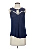 Staring at Stars Blue Sleeveless Blouse Size S - photo 1