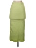 Zara Solid Green Casual Skirt Size S - photo 2