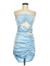White Fox 100% Polyester Blue Cocktail Dress Size M - photo 1