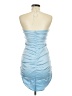 White Fox 100% Polyester Blue Cocktail Dress Size M - photo 2