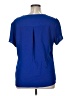 Funlingo Blue Short Sleeve Blouse Size XL - photo 2