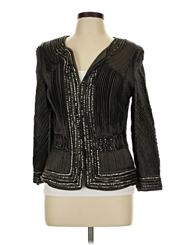 Naeem Khan Silk Blazer (view 1)