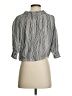 Evereve Gray 3/4 Sleeve Blouse Size S - photo 2