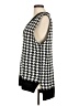 Unbranded 100% Acrylic Houndstooth Black Sweater Vest Size M - photo 5