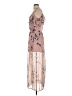 As U Wish 100% Polyester Floral Tan Casual Dress Size S - photo 5