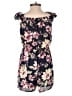 Sienna Sky 100% Polyester Floral Black Romper Size XS - photo 2