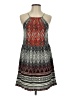 THML 100% Rayon Print Gray Casual Dress Size S - photo 1