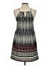 THML 100% Rayon Print Gray Casual Dress Size S - photo 2