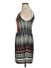 THML 100% Rayon Print Gray Casual Dress Size S - photo 5