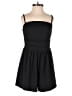 Shein Solid Black Romper Size 4 - photo 1