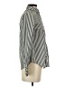 Worthington Stripes Ivory Long Sleeve Blouse Size XS - photo 4