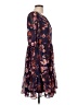 Eliza J 100% Polyester Floral Blue Casual Dress Size 10 - photo 4