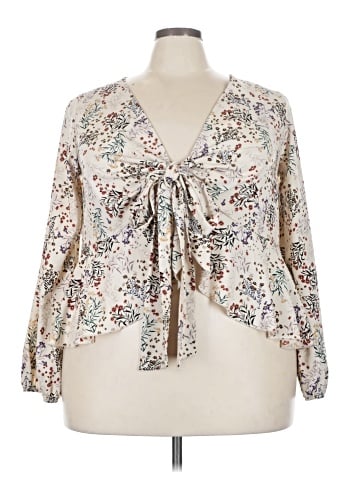 HAUTE FOX 3/4 Sleeve Blouse (view 1)