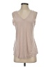Unbranded Tan Sleeveless T-Shirt Size S - photo 1