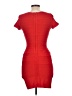 Assorted Brands Solid Red Cocktail Dress Size L - photo 2