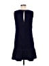 J.Crew 100% Polyester Solid Blue Casual Dress Size 6 - photo 2