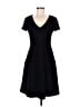 Boden Solid Black Casual Dress Size 6 Reg - photo 1