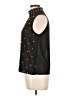 Xtaren 100% Polyester Black Sleeveless Blouse Size L - photo 5