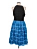 Badgley Mischka 100% Polyester Blue Casual Dress Size 8 - photo 2