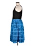Badgley Mischka 100% Polyester Blue Casual Dress Size 8 - photo 5