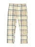 Assorted Brands Plaid Ivory Khakis Size 4 - photo 1
