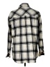 Gap 100% Cotton Plaid Gray Long Sleeve Button-Down Shirt Size L - photo 2