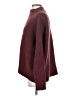 Cable Stitch Burgundy Turtleneck Sweater Size XS - photo 5