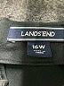 Lands' End Solid Black Cocktail Dress Size 16W - photo 7