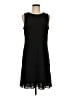 MICHAEL Michael Kors Solid Black Casual Dress Size M - photo 1